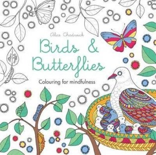 Birds & Butterflies. Colouring for mindfulness фото книги