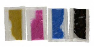 Раскраска с карандашами и песком для аппликации "L.O.L. SURPRISE! Суперкрошки" фото книги 3