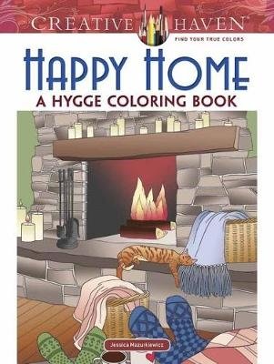 Creative Haven Happy Home. A Hygge Coloring Book фото книги