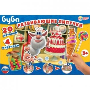 Развивающая игра с липучками "Буба" фото книги