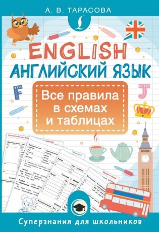 Английский язык. Все правила в схемах и таблицах фото книги