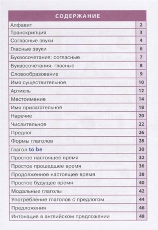 Справочник в таблицах. Английский язык для начальной школы фото книги 2