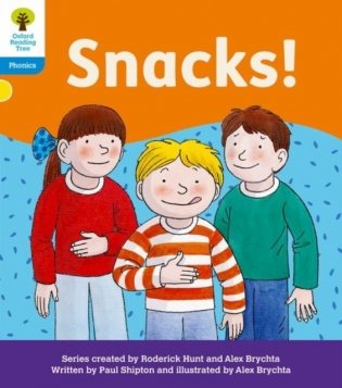 Oxford reading tree: floppy`s phonics decoding practice: oxford level 3: snacks! фото книги