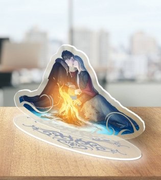 Акриловый стенд «Золотые земли. Его забрал лес» фото книги