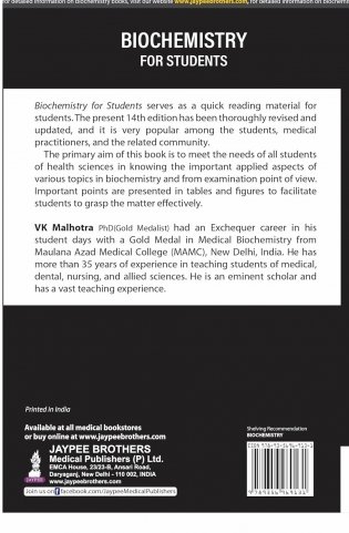 Biochemistry For Students фото книги 2