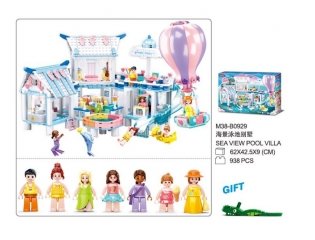 Конструктор "Вилла с видом на море", 938 деталей, 7 фигур фото книги