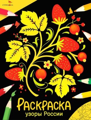 Узоры России: раскраска фото книги