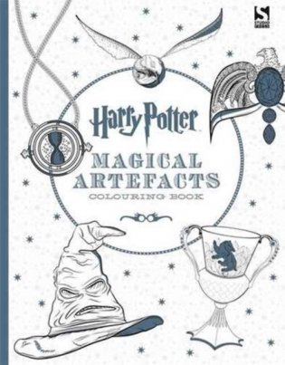 Harry Potter Magical Artefacts Colouring Book фото книги