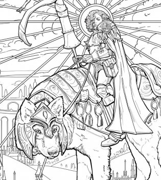 Romantasy Coloring Book фото книги 7