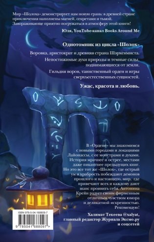 Шолох. Орден Сумрачной Вуали фото книги 2