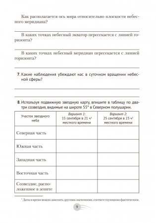 Астрономия. 11 класс. Практикум. ГРИФ фото книги 8