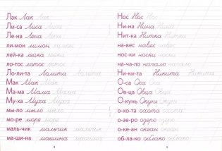 Пишем слова серии "Каллиграфическая пропись" фото книги 2