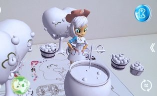 Живая раскраска MLP "Девочки из Эквестрии. Сумеречная Искорка, Флаттершай и Рарити" фото книги 3