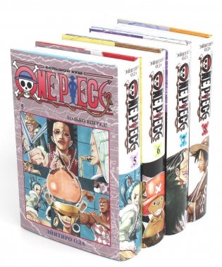 One Piece. Большой куш 5-8. Манга (комплект из 4-х книг) фото книги