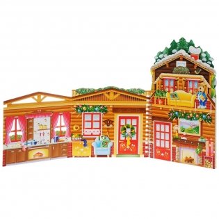 Сказочный домик. Книжка-конструктор с наклейками фото книги 2