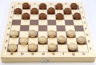 Настольная игра "Шашки" (деревянные) фото книги 3