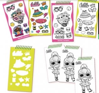 Скетчбук LOL "Neon Q.T", 11,0x19,7 см фото книги 2