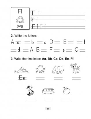 Английский язык. 3 класс. Прописи. ГРИФ фото книги 7