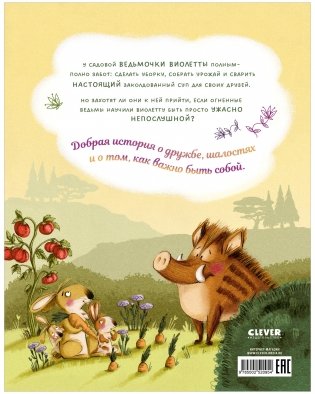 Ведьмочка Виолетта, шалости и заколдованный суп фото книги 15