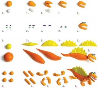 Секреты пластилина. Динозавры. Учебное пособие фото книги 5