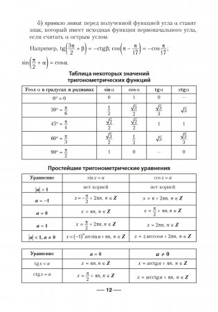 Сборник заданий для подготовки к экзамену по учебному предмету «Математика» за период обучения и воспитания на III ступени общего среднего образования. Базовый уровень фото книги 10