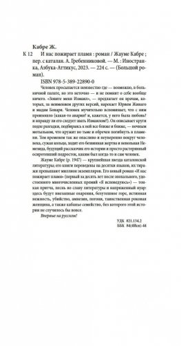 И нас пожирает пламя фото книги 20