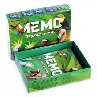 Мемо "Пернатый мир" фото книги 2
