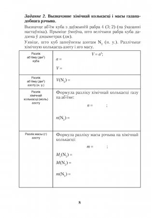 Сшытак для практычных работ па хiмii для 8 класа фото книги 7
