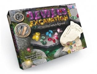 Набор для проведения раскопок "Jewerly Excavation. Горный хрусталь" фото книги
