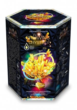 Набор для проведения опытов "Growing Crystal", набор 7 фото книги