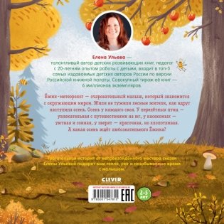 Книжки-картинки. Ёжик и золотая осень фото книги 8