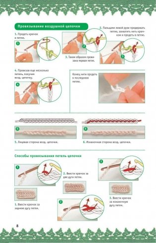 Вязание крючком: шаг за шагом фото книги 9