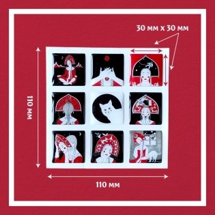 Краса. 3D Стикеры фото книги 3