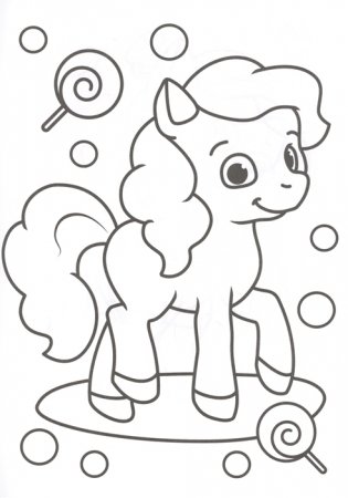 Раскраска. Крошки Пони фото книги 5