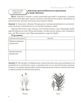 Биология. 10 класс. Тетрадь для лабораторных и практических работ (базовый уровень). ГРИФ фото книги 2