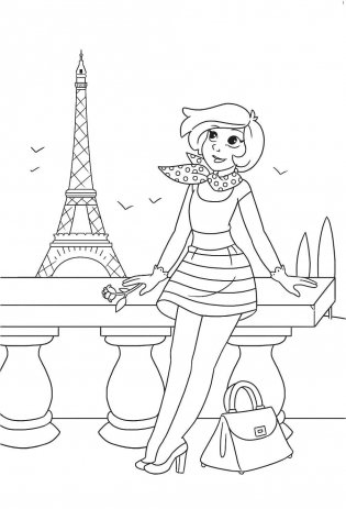 Мечтательницы. Раскраска фото книги 3