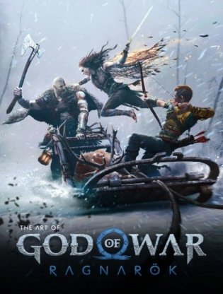 Art of god of war ragnarok фото книги