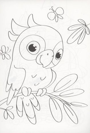 Мини-раскраска. Первые картинки фото книги 4