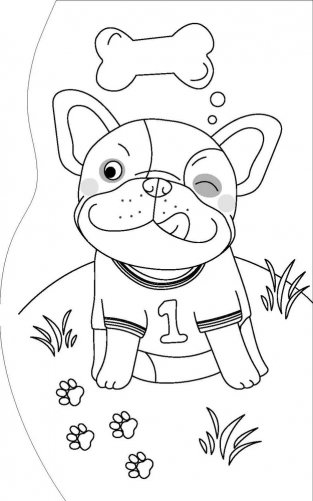 Рисуй! Играй! "Крошки бульдожки" фото книги 5