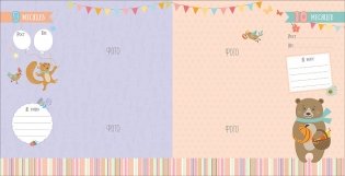 Наша малышка. Альбом от рождения до года фото книги 4