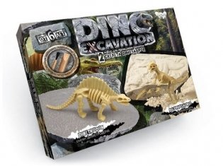 Набор для проведения раскопок "Dino Excavation. Динозавры" фото книги