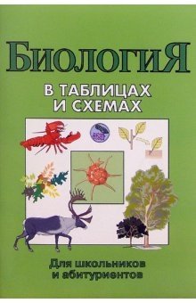 Биология в таблицах и схемах для школьников и абитуриентов фото книги