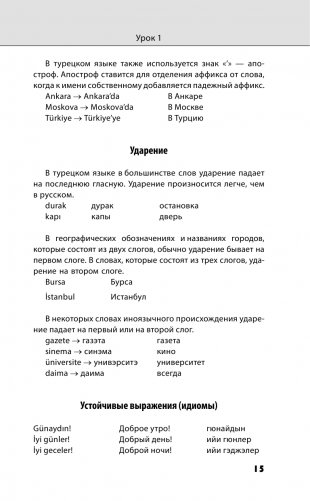 Турецкий язык. Новейший самоучитель с аудиокурсом фото книги 16