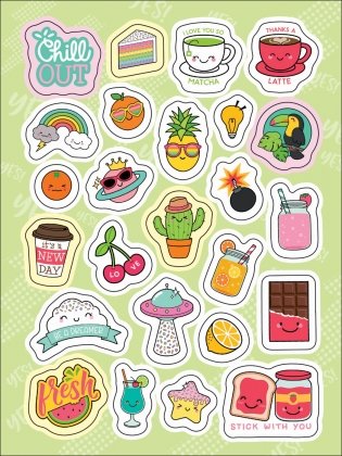 100 лучших стикеров. Самые стильные фото книги 2