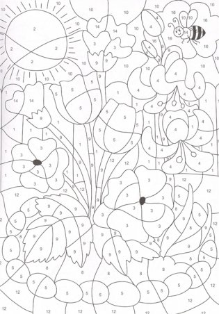 Раскраска по номерам. Для творческих девчонок фото книги 3