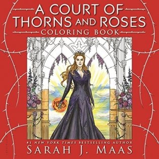 A Court of Thorns and Roses Coloring Book фото книги