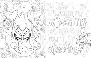 Disney Quotes to Live your Life by Colouring Book фото книги 2