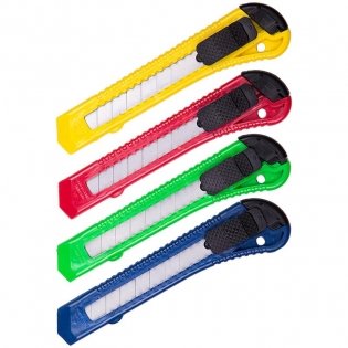 Нож канцелярский, 18 мм фото книги