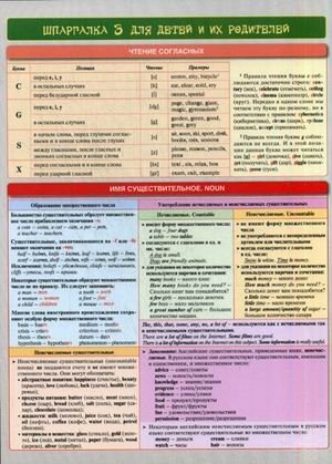 Английский язык. Шпаргалка 3 для детей и их родителей. Учебное пособие фото книги