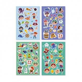 Набор наклеек "Пираты", арт. 300296 фото книги